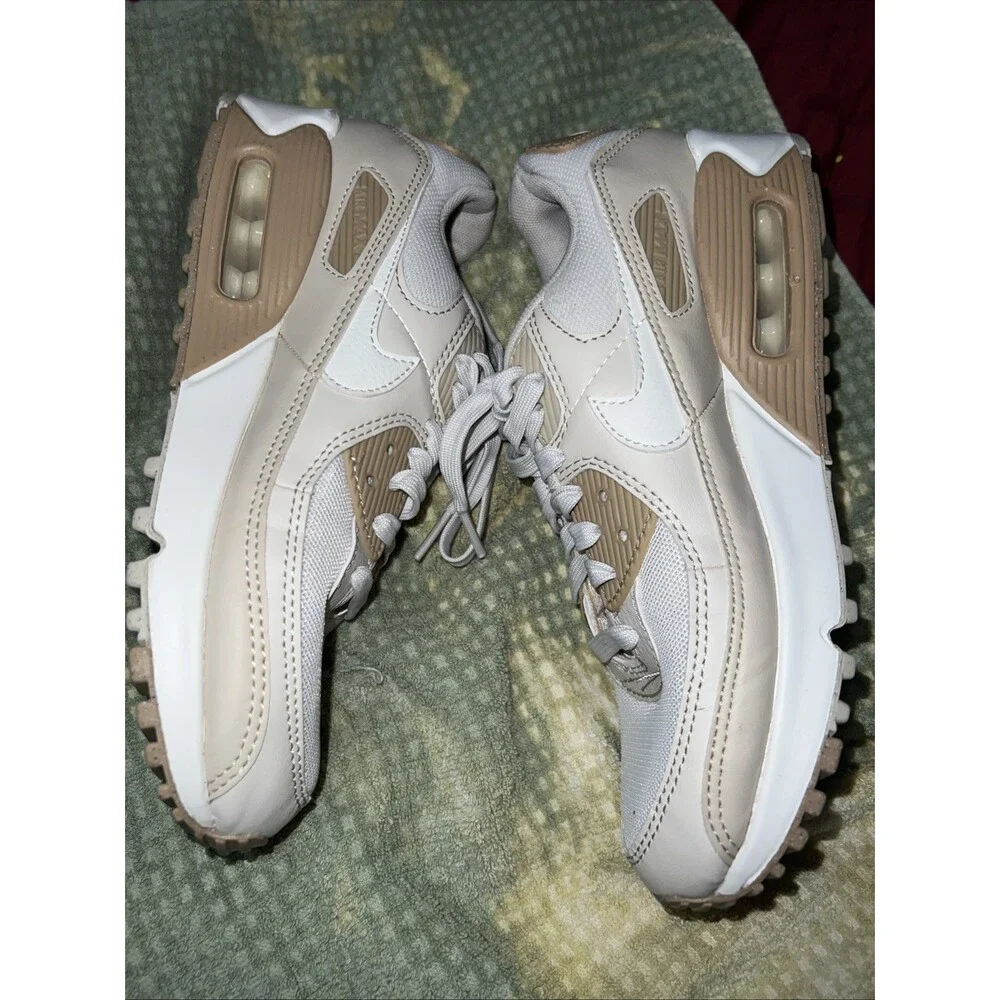 Nike Air Max 90 Phantom Sneakers Beige/White/Tan DH8010-004